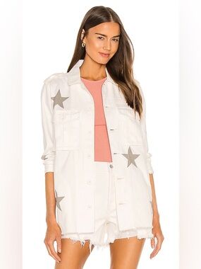 NWT Pistola Camilo Starry Denim Jacket